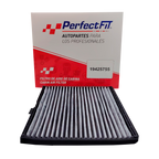 Filtro de aire para cabina con carbón activado Chevrolet Aveo, Pontiac g3 
 - Perfectfit Autopartes