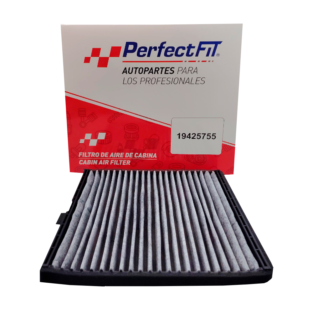 Filtro de aire para cabina con carbón activado Chevrolet Aveo, Pontiac g3 
 - Perfectfit Autopartes