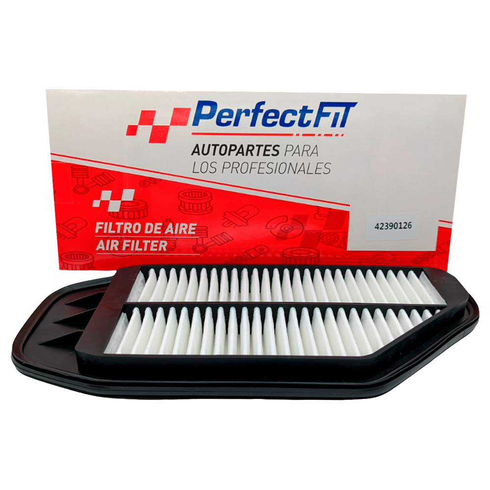 Filtro de aire para motor Chevrolet (Spark Classic, Beat) - Perfectfit Autopartes