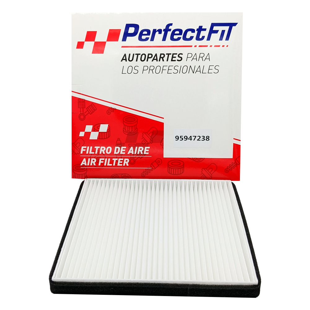 Filtro de aire para cabina Chevrolet Spark classic, Beat 
 - Perfectfit Autopartes