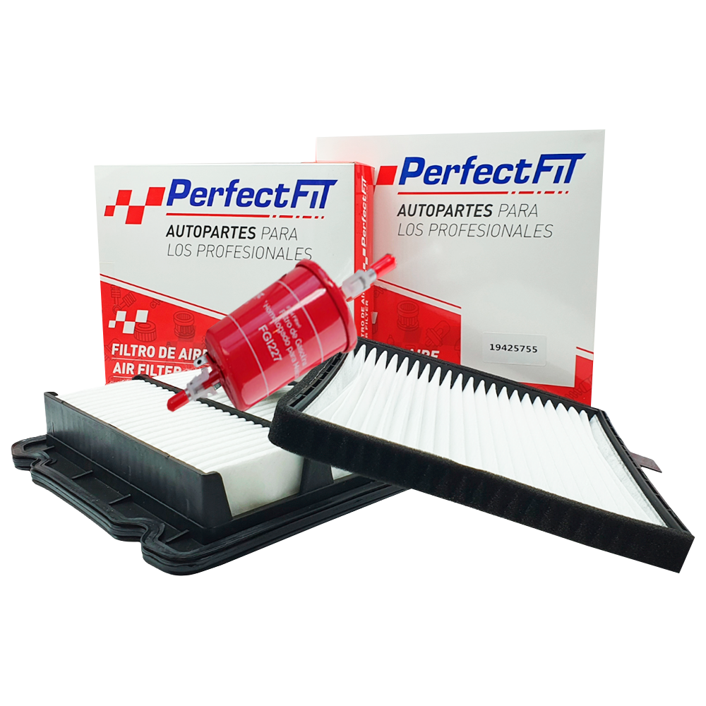 Kit de 3 filtros Aveo Classic 
 - Perfectfit Autopartes