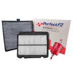 Kit de 3 filtros con carbón activado Aveo Classic 
 - Perfectfit Autopartes