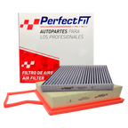 Kit de 2 filtros con carbón activado Aveo NG 
 - Perfectfit Autopartes