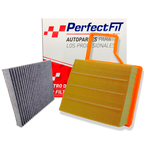 Kit de 2 filtros con carbón activado Aveo NG 
 - Perfectfit Autopartes