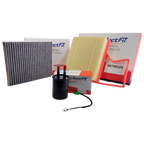 Kit de 3 filtros Aveo NG con carbón activado 
 - Perfectfit Autopartes
