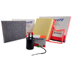 Kit de 3 filtros Aveo NG con carbón activado 
 - Perfectfit Autopartes