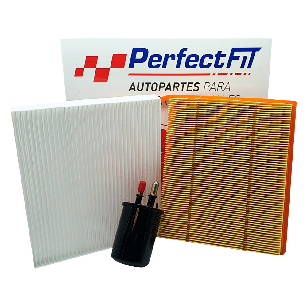 Kit de 3 filtros Aveo NG 
 - Perfectfit Autopartes