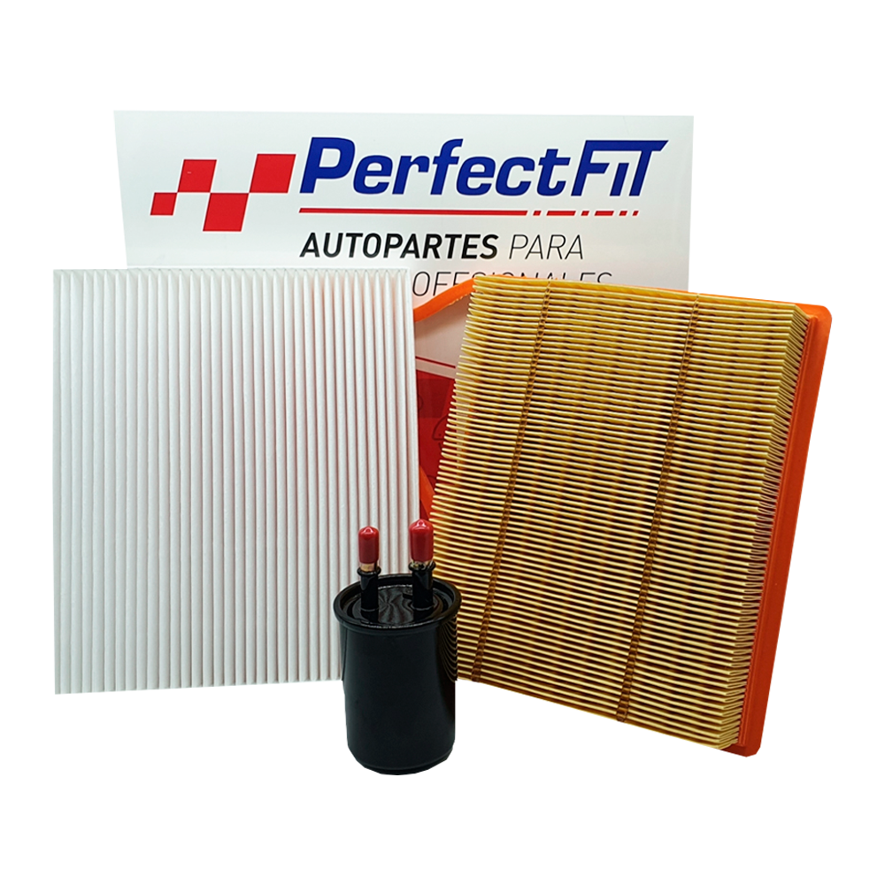Kit de 3 filtros Aveo NG 
 - Perfectfit Autopartes