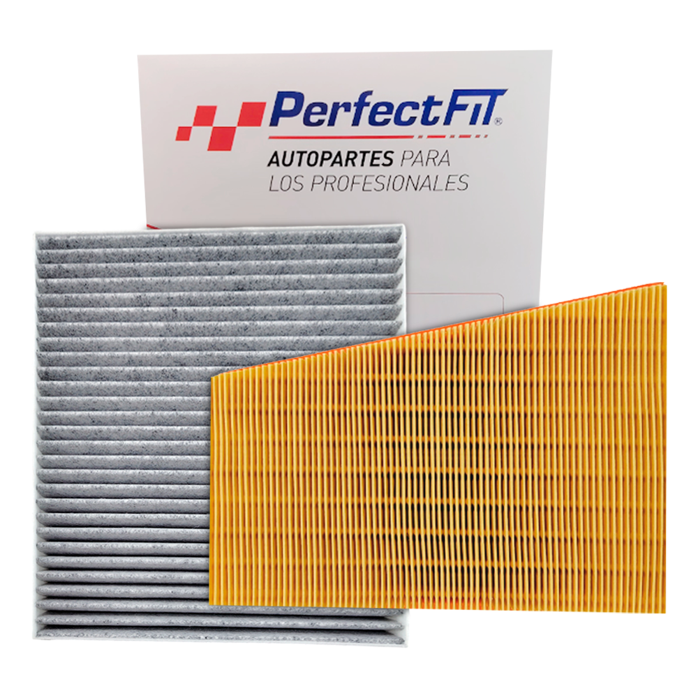 Kit de 2 filtros con carbón activado Onix, Tracker 
 - Perfectfit Autopartes