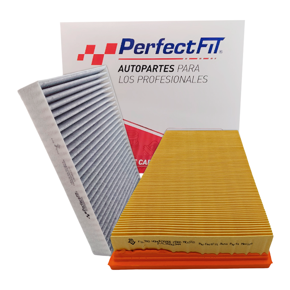 Kit de 2 filtros con carbón activado Onix, Tracker 
 - Perfectfit Autopartes