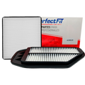 Kit de 2 filtros Spark, Spark Classic, Beat 
 - Perfectfit Autopartes