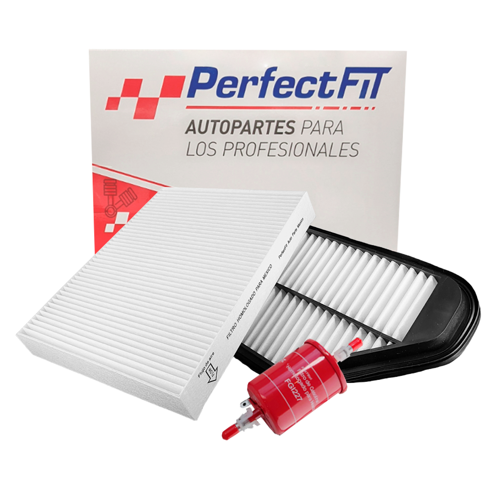 Kit de 3 filtros Spark Classic 
 - Perfectfit Autopartes