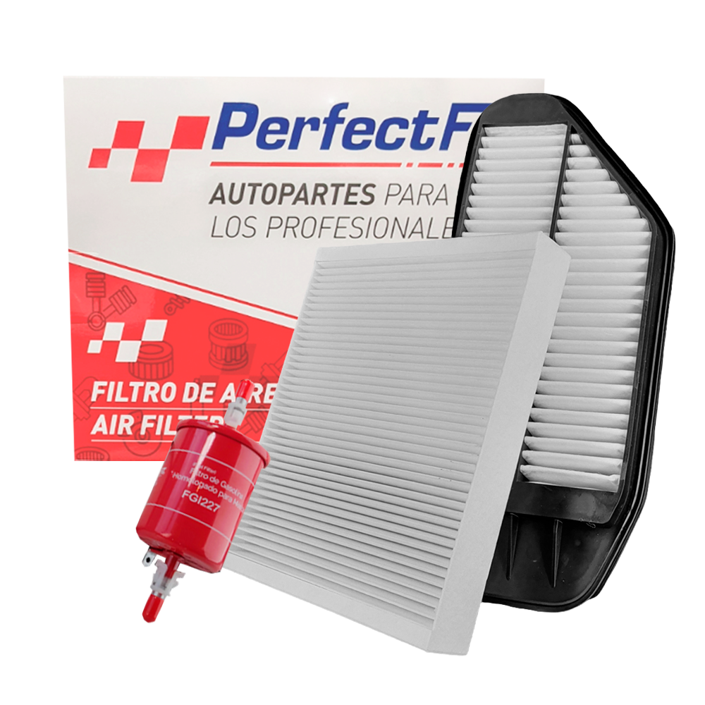 Kit de 3 filtros Spark Classic 
 - Perfectfit Autopartes