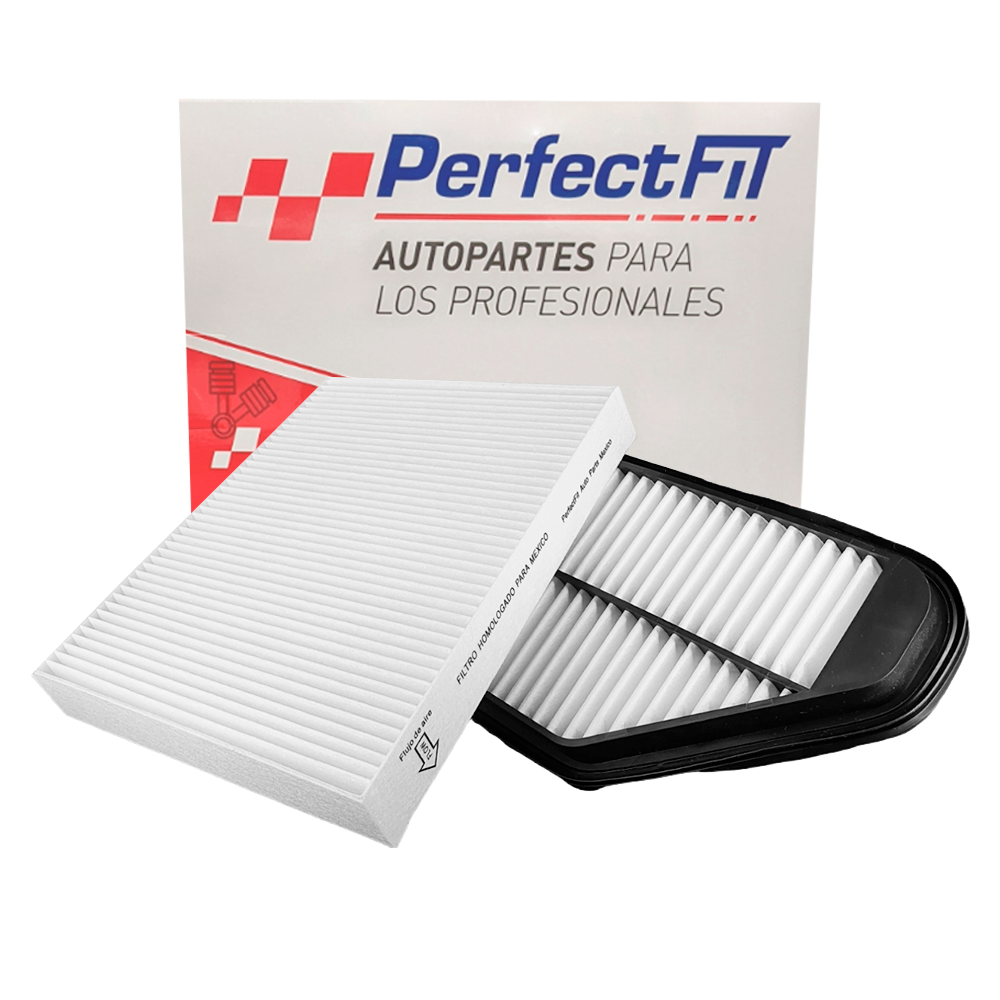 Kit de 2 filtros Spark Classic 
 - Perfectfit Autopartes
