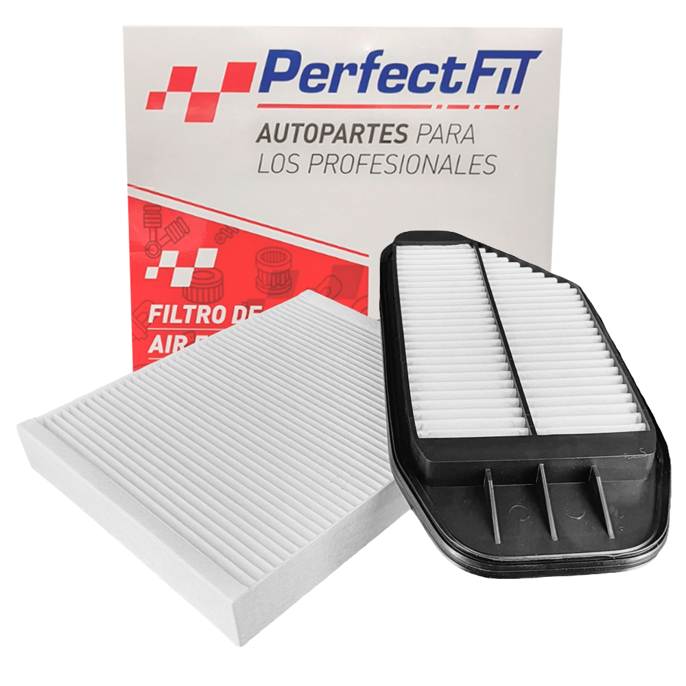 Kit de 2 filtros Spark Classic 
 - Perfectfit Autopartes