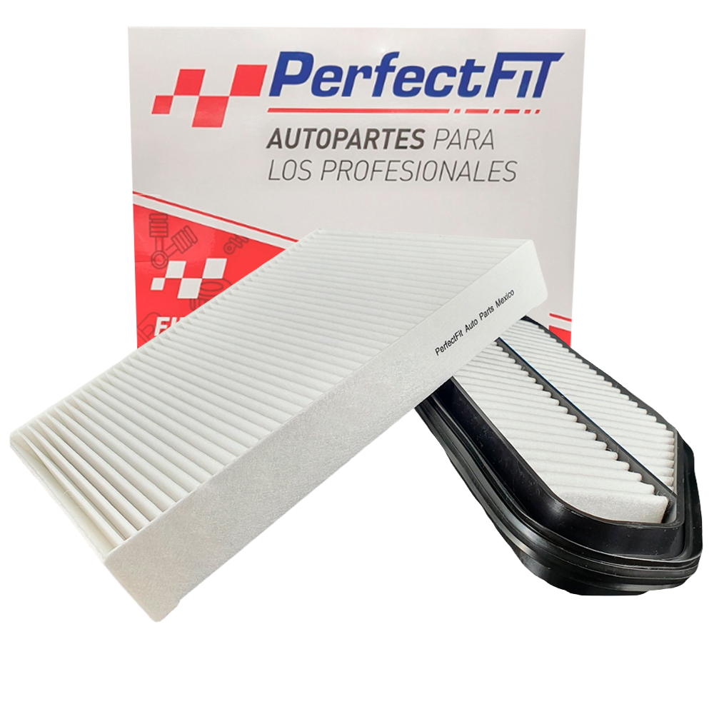 Kit de 2 filtros Spark Classic 
 - Perfectfit Autopartes