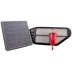 Kit de 3 filtros con carbón activado Chevrolet (Spark, Beat) 
 - Perfectfit Autopartes