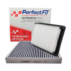 Kit de 2 filtros con carbón activado Spark NG 
 - Perfectfit Autopartes