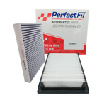 Kit de 2 filtros con carbón activado Spark NG 
 - Perfectfit Autopartes