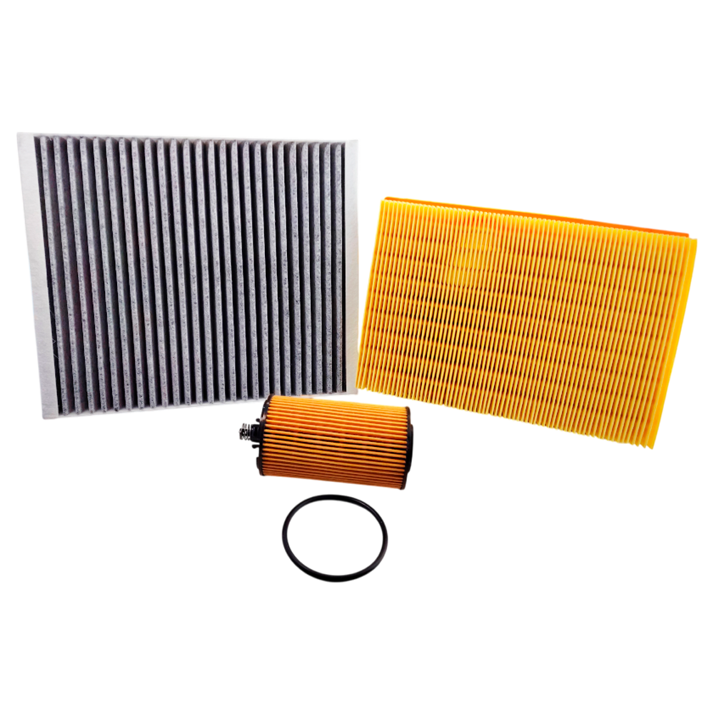 Kit de 3 filtros con carbón activado Trax, Encore 
 - Perfectfit Autopartes