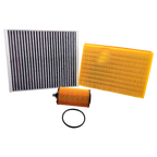 Kit de 3 filtros con carbón activado Trax, Encore 
 - Perfectfit Autopartes