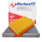 Kit de 2 filtros con carbón activado Trax, Encore. 
 - Perfectfit Autopartes