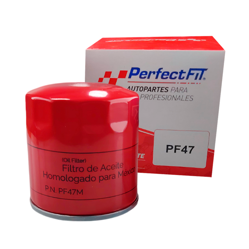 Filtro de Aceite Chevrolet, Pontiac, Buick, GMC, Ford, Oldsmobile, Suzuki, Fiat, Cadillac, Seat, Saturn Relay (Copia) 
 - Perfectfit Autopartes
